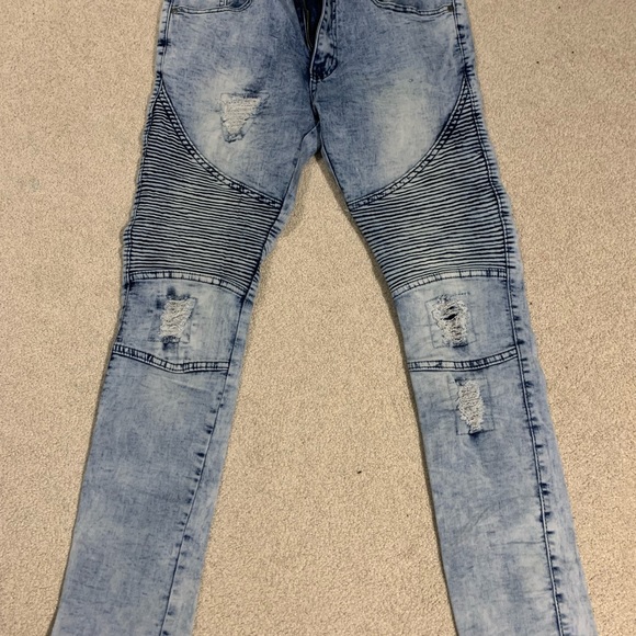 Men’s skinny stretch jeans - Picture 1 of 3